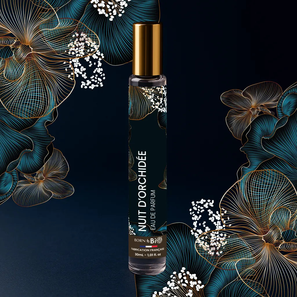 Flacon Nuit d'Orchidée – parfum bio élégant | Sens Bio