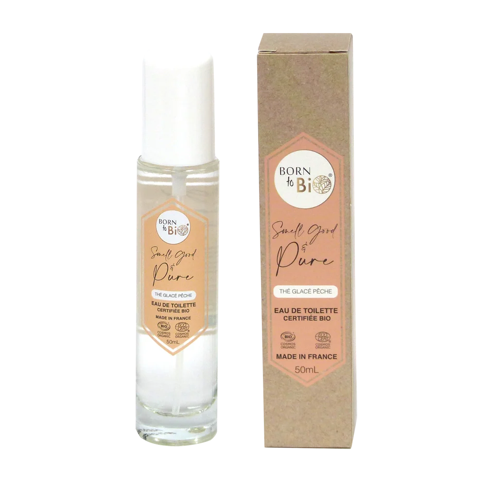 Thé Glacé Pêche – Eau de toilette bio fruitée et fraîche | Sens Bio