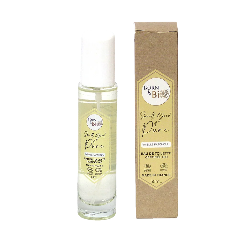 Vanille Patchouli – Eau de toilette bio vanillée et boisée | Sens Bio